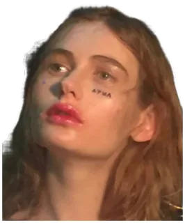 🌃 e4a67848 АРША femme, visage, fille, maquillage, portrait, АРША telegram sticker