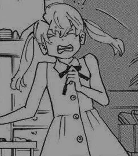 🌙 c93491e2 Anime, Manga, Cartoon, Meisje, Personage, Illustratie telegram sticker