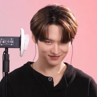 🔮 8715ef9c 팅글인터뷰 man, interview, microphone, tingle whatsapp sticker