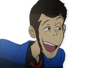 😞 e5178f15 Arsène Lupin III Lupin the 3rd Anime, Manga, Lupin, Arsène Lupin, Dżentelmen włamywacz telegram sticker