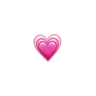 💗 5dbb3e46 coeur, amour, pixel, rose telegram sticker