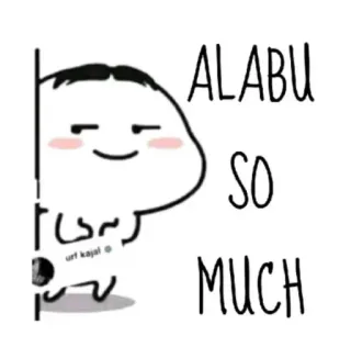 😌 3e776464 ALABU SO MUCH telegram sticker