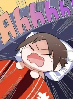 😭 7882e339 Ahhhh sleep, tired, cartoon, wake up, morning telegram sticker