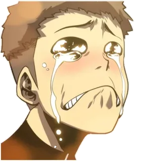 😭 3ddb7243 плач, грустный, расстроенный, слезливый, эмоциональный, лицо, огорчённый whatsapp sticker