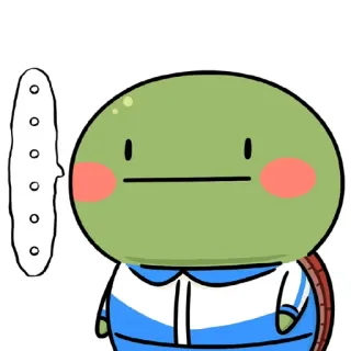 🧐 5fdb87ce schildpad, cartoon, dier, schattig, kawaii, sticker telegram sticker
