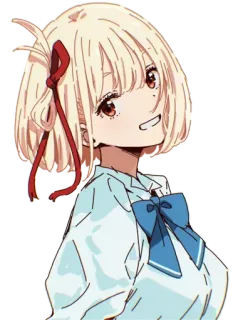 Lycoris Recoil @Anak_kucing_stiker telegram stickers