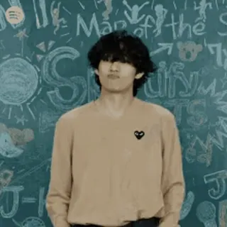 🎈 6699a393 Spotify K-pop, Spotify, музыка, портрет, артист, человек telegram sticker