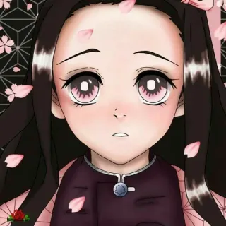⛓ 029a3597 Nezuko Kamado Demon Slayer anime, demon slayer, nezuko, nezuko kamado, kawaii, manga telegram sticker