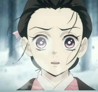 ⛓ 1964cee3 Nezuko Kamado Demon Slayer anime, nezuko, demon slayer, kamado, manga, japanese animation telegram sticker