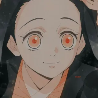 ⛓ 24df84dd Nezuko Kamado Demon Slayer anime, nezuko, demon slayer, manga, cute, kawaii telegram sticker