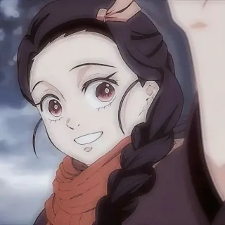 ⛓ 8adabbc1 Nezuko Kamado Demon Slayer anime, manga, nezuko, demon slayer, kamado telegram sticker