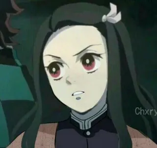 ⛓ f092cf75 Nezuko Kamado Demon Slayer anime, nezuko, demon slayer, manga, japanese animation, fanart telegram sticker