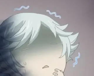 🌟 14d3c71f аниме, обеспокоен, нервный, озабочен, тревожный, персонаж telegram sticker