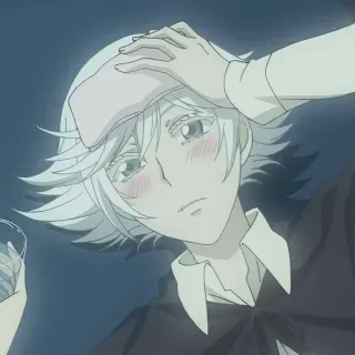 😮‍💨 8bf6f822 Аниме, болезнь, больной, аниме парень, головная боль, милый telegram sticker