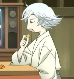 🥱 a8d0d1fe Tomoe Kamisama Kiss Аниме, Манга, Лисий дух, Закуска, Кимоно, Милый telegram sticker