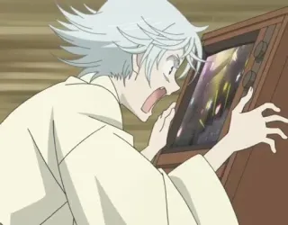 🌟 b57b67ca Tomoe Kamisama Kiss Аниме, Персонаж, Смешной, Злой, Томоэ, Kamisama Kiss telegram sticker