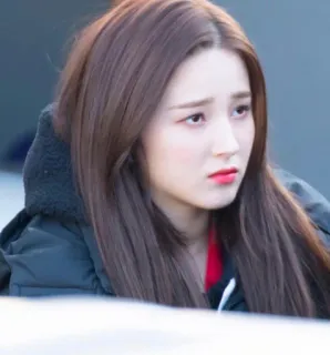 🐣 ac32c6a3 Nancy (Lee Seungri) Nancy, Lee Seungri, MOMOLAND, Kpop, Idol, Cantante, Ritratto, Viso telegram sticker