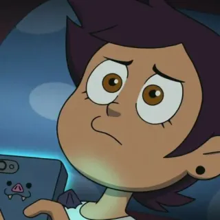 💔 620ba626 Luz Noceda The Owl House Луз Носеда, Дом совы, мультфильм, анимация, персонаж, телевидение telegram sticker