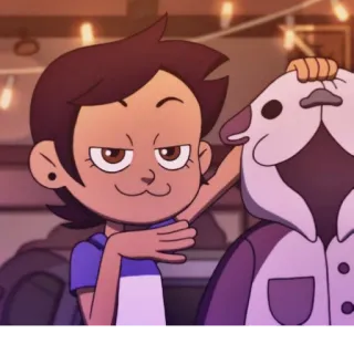 🐾 893e26ec Luz Noceda The Owl House мультфильм, анимация, персонаж, телешоу, Дом совы, Лус Носеда telegram sticker