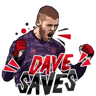Manchester United telegram stickers