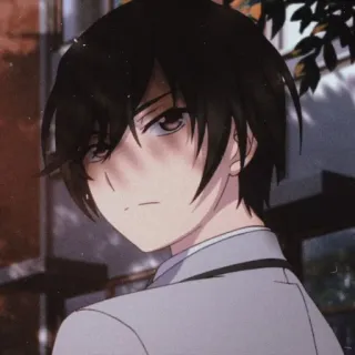 ✨ 42c4f668 Anime, Manga, Homme, Portrait, Garçon whatsapp sticker