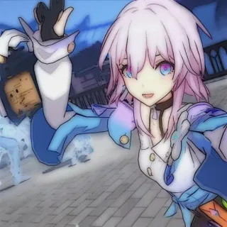 💌 1cca37e6 动漫, 可爱, 女孩, 角色 telegram sticker