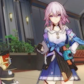 💌 910f67fb 动漫女孩, 角色, 插画, 艺术, 女性 telegram sticker