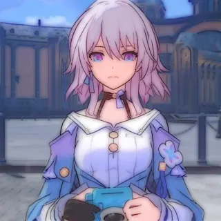 💌 dff85b49 动漫, 女孩, 可爱, 相机, 插图, 贴纸 telegram sticker