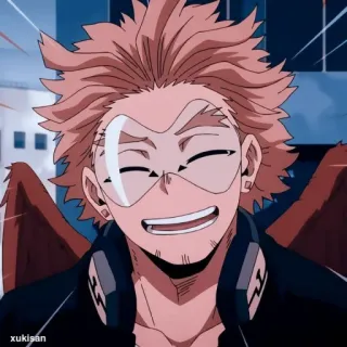 🖇 1388d4dd Hawks My Hero Academia Anime, Mangá, Hawks, My Hero Academia, Herói, Asas, Personagem, Fanart whatsapp sticker