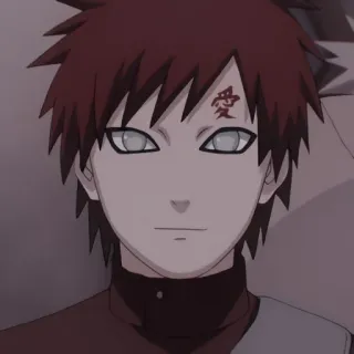🖇 13e81df1 Gaara Naruto Gaara, Anime, Mangá, Naruto, Personagem, Ninja whatsapp sticker