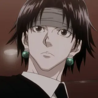 🖇 88ecf6f4 Chrollo Lucilfer Hunter x Hunter Anime, Mangá, Chrollo Lucilfer, Hunter x Hunter, Personagem, Genei Ryodan, Líder whatsapp sticker