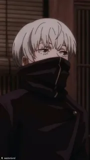 🖇 a4c4bc0f Toge Inumaki Jujutsu Kaisen Anime, Toge Inumaki, Jujutsu Kaisen, Mangá, Personagem, Animação japonesa, Feiticeiro whatsapp sticker