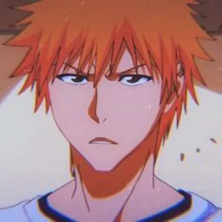 🖇 bea5976b Ichigo Kurosaki Bleach Anime, Mangá, Ichigo, Kurosaki, Bleach whatsapp sticker
