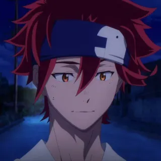 🥢 559e3b0c Reki Kyan SK8 the Infinity Anime, Personnage, Reki, SK8, SK8 the Infinity, Dessin animé telegram sticker