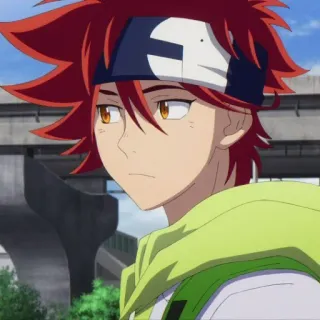 🌶 8b507965 Reki Kyan SK8 the Infinity Anime, Personnage, Reki, Cheveux Rouges, SK8 the Infinity telegram sticker