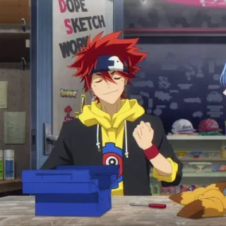 🥢 ea649fdc DOPE Anime, SK8 the Infinity, Reki Kyan telegram sticker