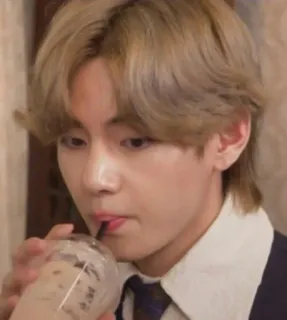 🧋 40c3125f kpop, idol, cantante, ritratto, bevanda, caffè, drink telegram sticker