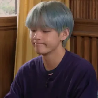 😊 96baa44b V kpop, bts, taehyung, v, coreano, cantante telegram sticker