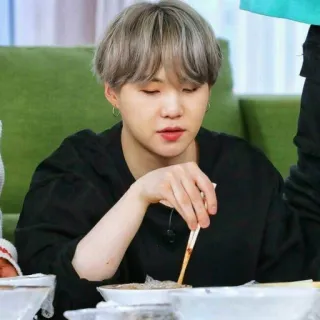 🥢 e2b4f2ca uomo, mangiare, bacchette, coreano, asiatico telegram sticker