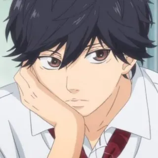 🥢 501f3e56 อนิเมะ, เด็กผู้ชาย, ภาพเหมือน, ตัวละคร, มังงะ, ญี่ปุ่น, วัยรุ่น whatsapp sticker