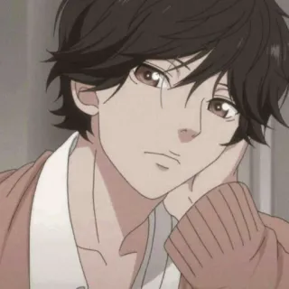 🥢 828b1535 อนิเมะ, เด็กผู้ชาย, การ์ตูน, ภาพเหมือน, น่ารัก whatsapp sticker