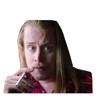 😐 50637ef5 man, roken, sigaret, portret, acteur telegram sticker