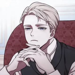 🕯 5dea60be 男人, 肖像, 动漫, 卡通, 插画, 艺术 whatsapp sticker