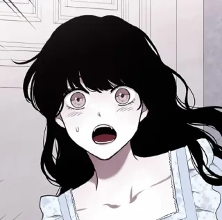 🪜 ca0690f0 动漫, 漫画, 震惊, 女孩, 表情, 卡通 whatsapp sticker