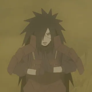 🌑 56ff5b4b Madara Uchiha Naruto Аниме, Ниндзя, Учиха, Мадара, Воин, Манга whatsapp sticker