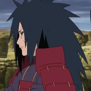 🌑 6928390d Madara Uchiha Naruto Аниме, Ниндзя, Бои, Злодей, Учиха whatsapp sticker