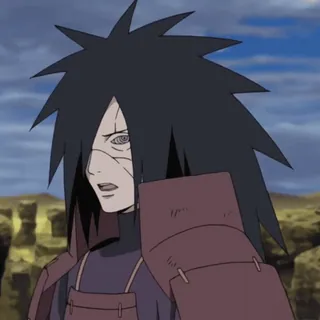 🌑 930d134d Madara Uchiha Naruto Аниме, Учиха, Мадара, Манга, Злодей whatsapp sticker