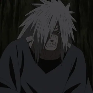 🌑 b8b578bf Madara Uchiha Naruto Аниме, Учиха, Мадара, Манга, Злодей whatsapp sticker