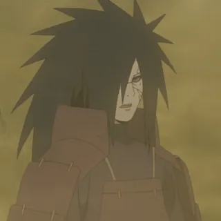 🌑 c69b18fb Madara Uchiha Naruto Аниме, Ниндзя, Учиха, Манга, Зло whatsapp sticker