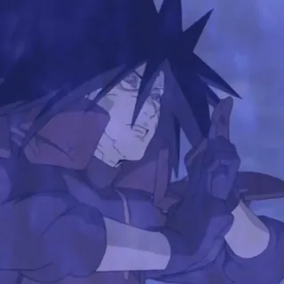 🌑 f91108d4 Madara Uchiha Naruto Аниме, Манга, Учиха, Мадара, Ниндзя whatsapp sticker